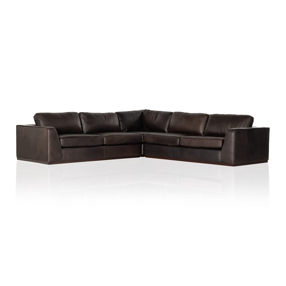 Four Hands - Centrale - Colt 3-Piece Sectional - Heirloom Cigar - 107269-024 veiw 1