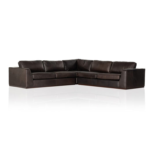 Four Hands - Centrale - Colt 3-Piece Sectional - Heirloom Cigar - 107269-024 veiw 1