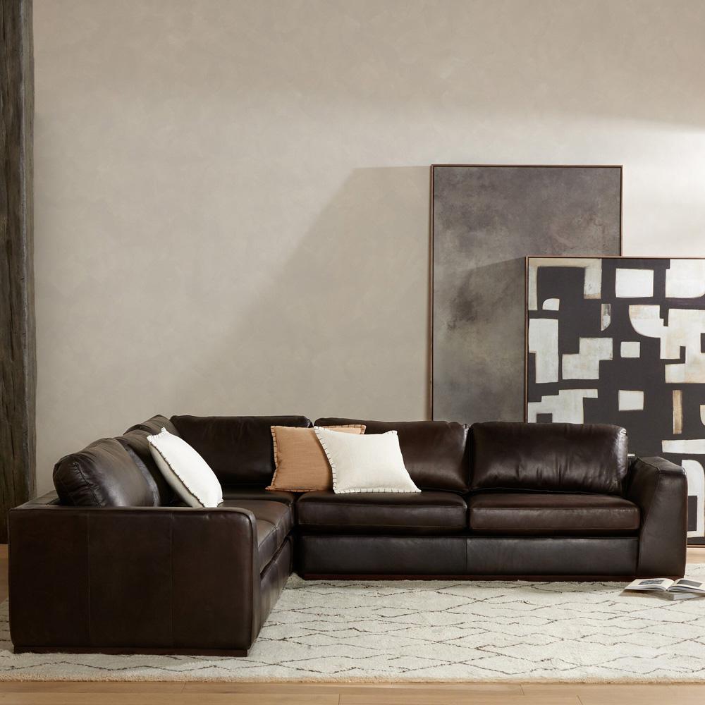 Four Hands - Centrale - Colt 3-Piece Sectional - Heirloom Cigar - 107269-024 veiw 10