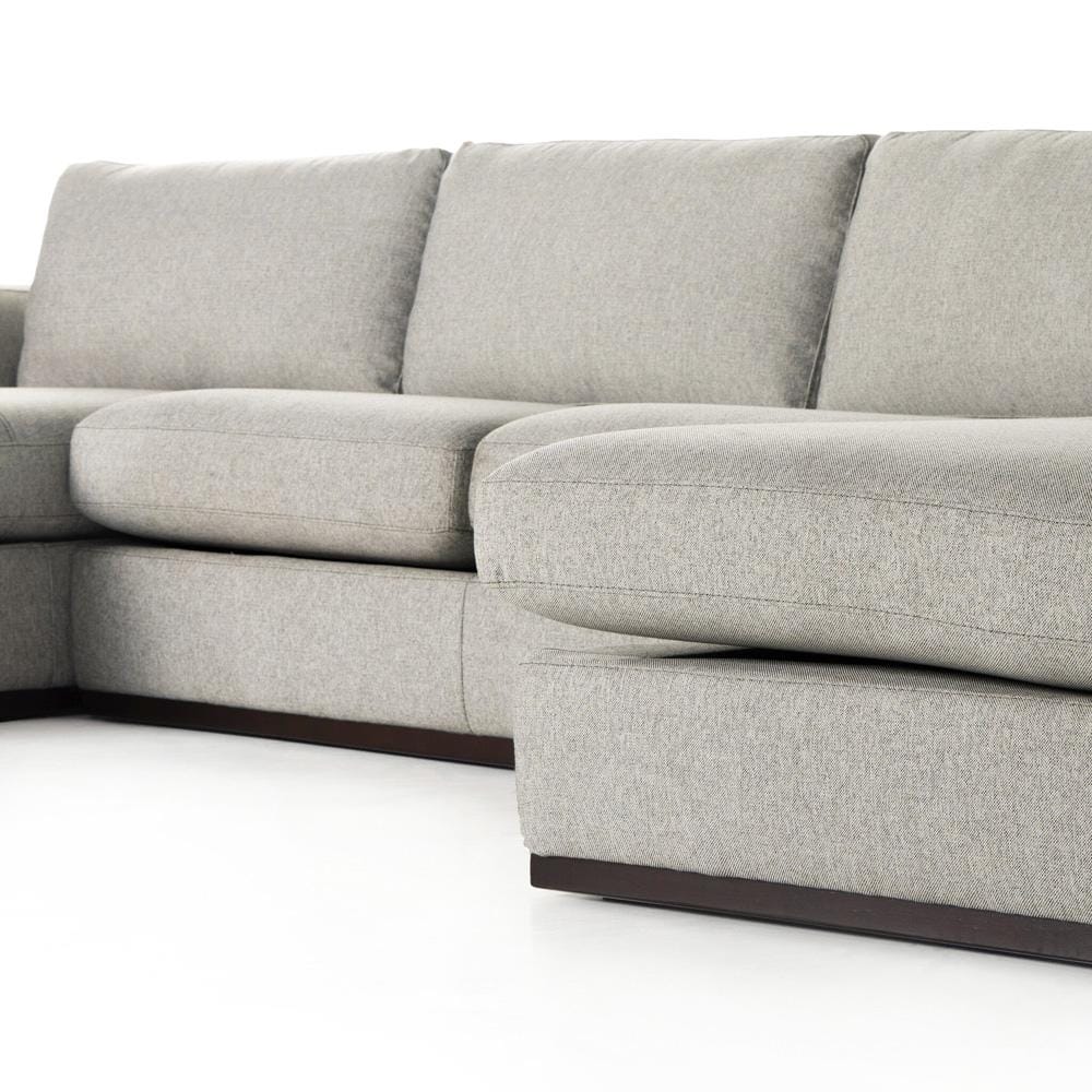 Four Hands - Centrale - Colt 3-Piece U Sectional - Aldred Silver - 237311-002 veiw 6
