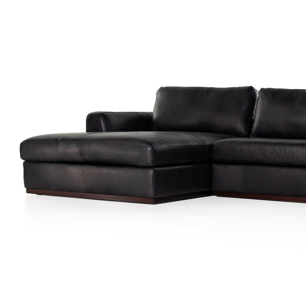 Four Hands - Centrale - Colt 3-Piece U Sectional - Heirloom Black - 237311-004_CLOSEOUT view 5