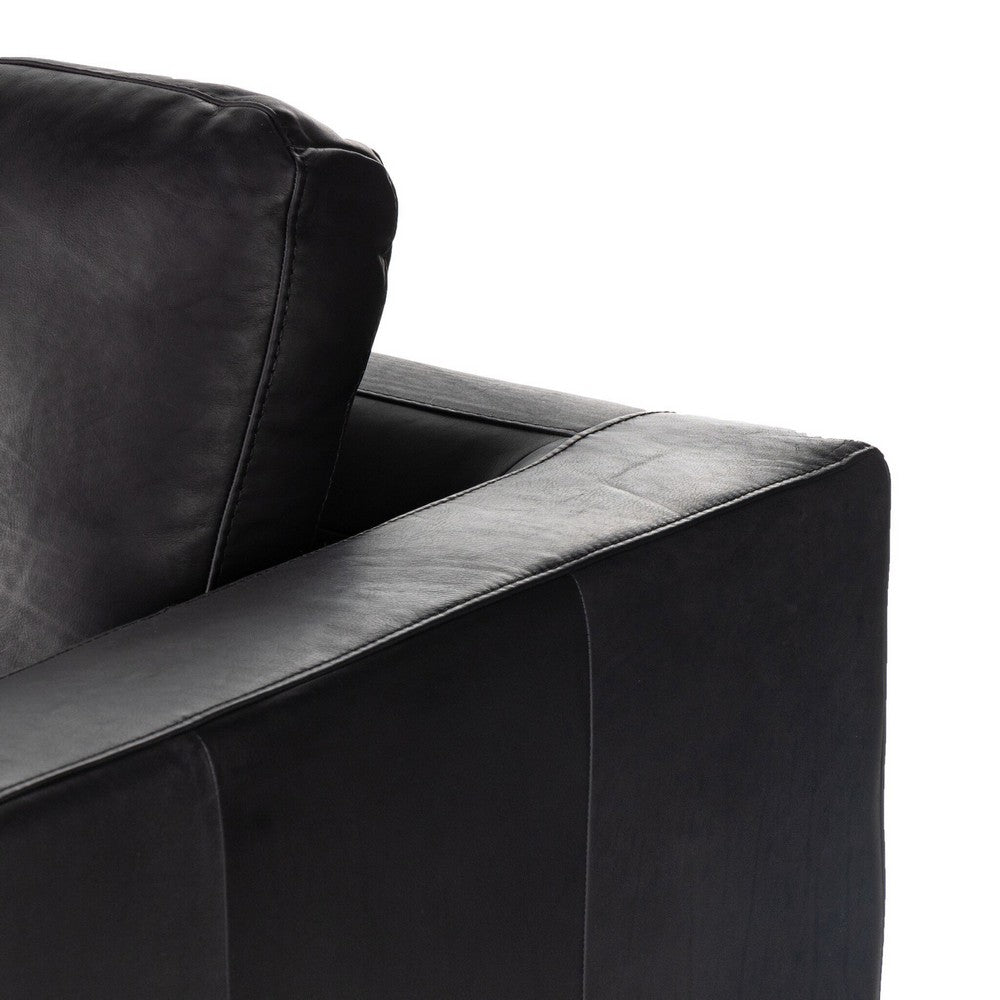Four Hands - Centrale - Colt 3-Piece U Sectional - Heirloom Black - 237311-004_CLOSEOUT view 9