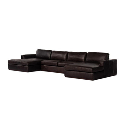 Four Hands - Centrale - Colt 3-Piece U Sectional - Heirloom Cigar - 237311-005 veiw 1
