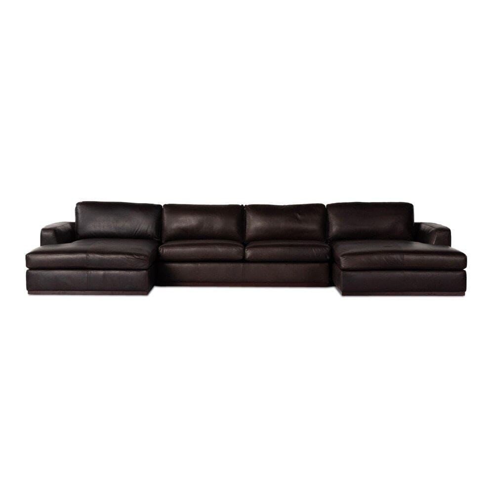 Four Hands - Centrale - Colt 3-Piece U Sectional - Heirloom Cigar - 237311-005 veiw 2