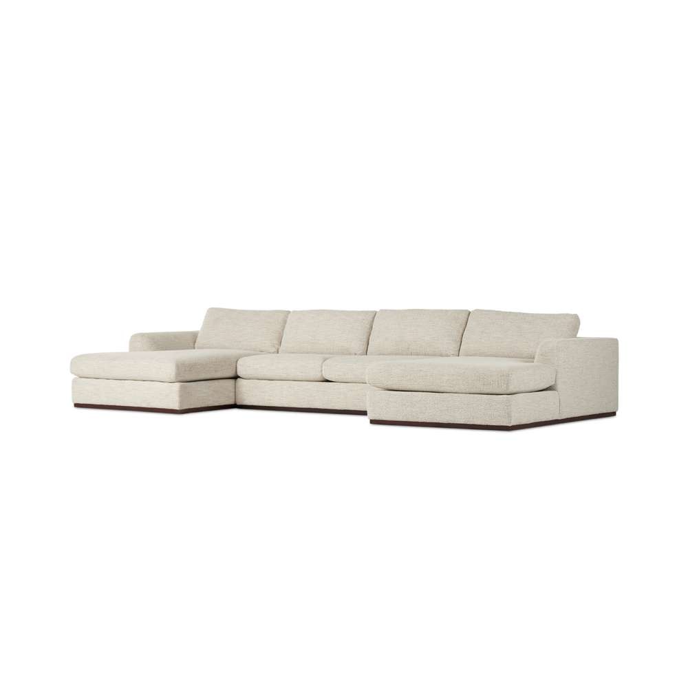 Four Hands - Centrale - Colt 3pc U Sectional-Merino Cotton - 237311-003 veiw 1
