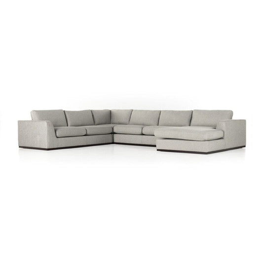 Four Hands - Centrale - Colt 4-Piece Sectional - Aldred Silver - 237315-003 veiw 1