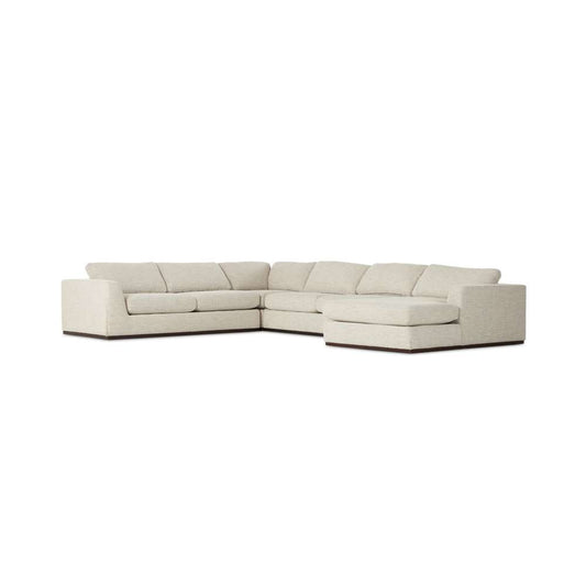 Four Hands - Centrale - Colt 4pc Raf Sectional-Merino Cotton - 237315-002 veiw 1