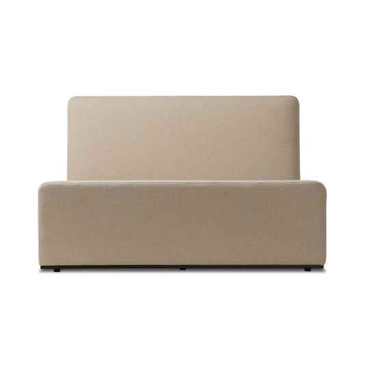 Four Hands - Centrale - Colt Bed - Irving Flax - King - 246565-004 veiw 2