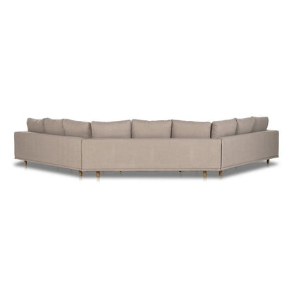 Four Hands - Centrale - Dom 3 Pc Sectional-Large Wedge - Portland Cobblestone - 223072-003_CLOSEOUT view 3