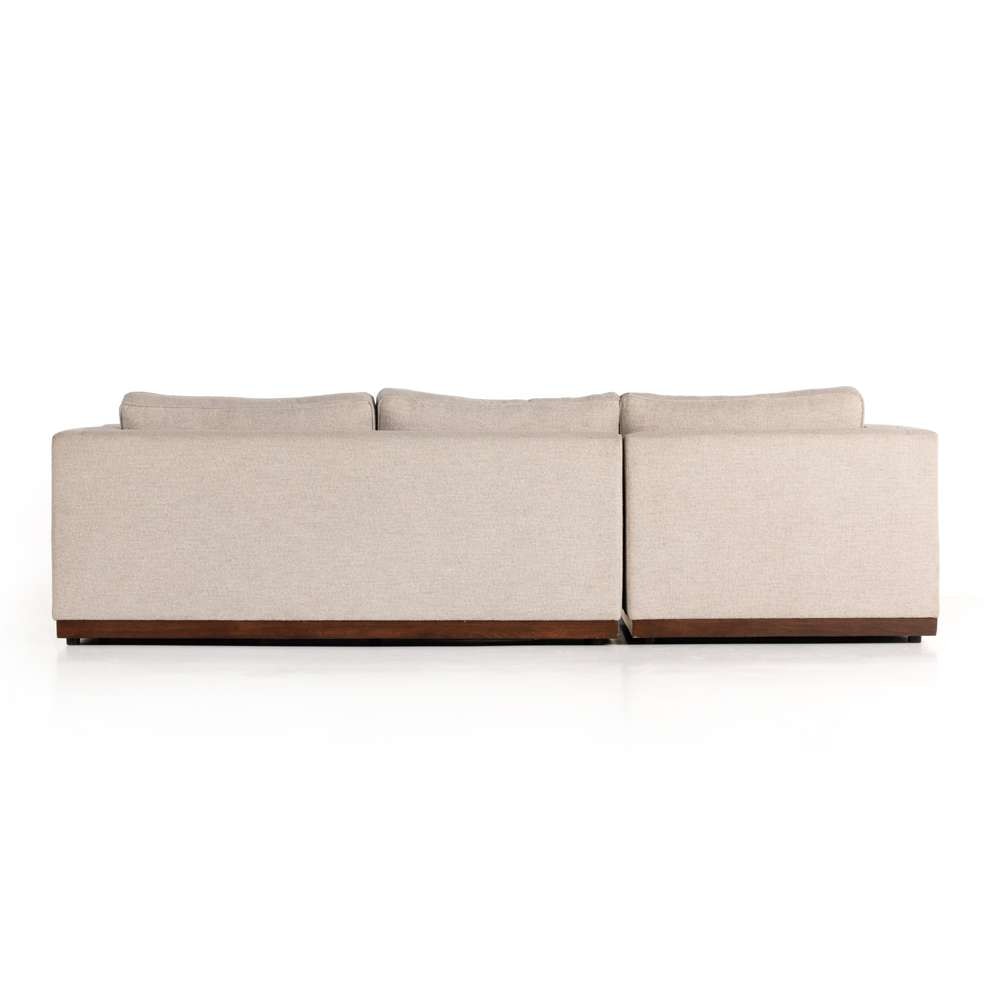 Four Hands - Centrale - Lawrence 2pc Laf Sectional-Nova Taupe - 236168-001 veiw 2