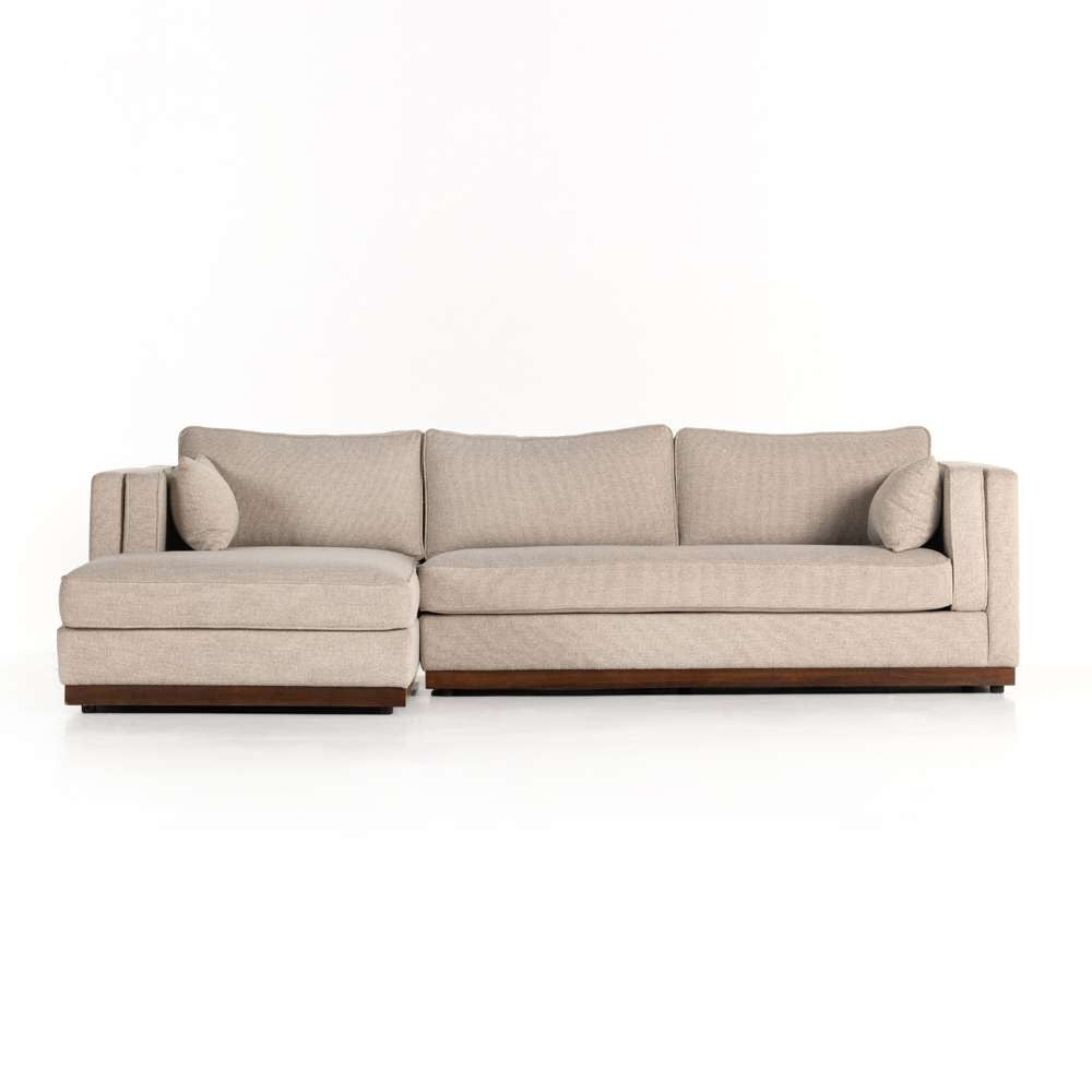 Four Hands - Centrale - Lawrence 2pc Laf Sectional-Nova Taupe - 236168-001 veiw 7