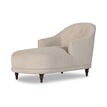 Four Hands - Centrale - Marnie Chaise Lounge-Knoll Sand - 233256-001 veiw 1