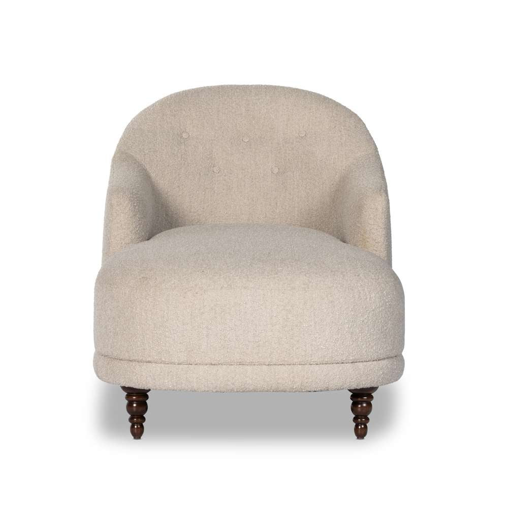 Four Hands - Centrale - Marnie Chaise Lounge-Knoll Sand - 233256-001 veiw 7