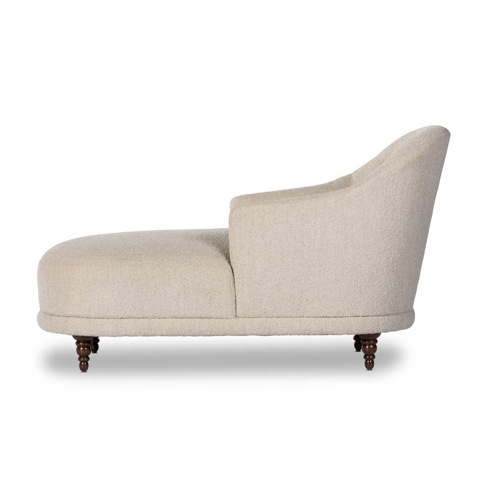 Four Hands - Centrale - Marnie Chaise Lounge-Knoll Sand - 233256-001 veiw 8