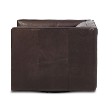 Four Hands - Centrale - Phillip Swivel Chair - Heirloom Cigar - 243626-001 veiw 3