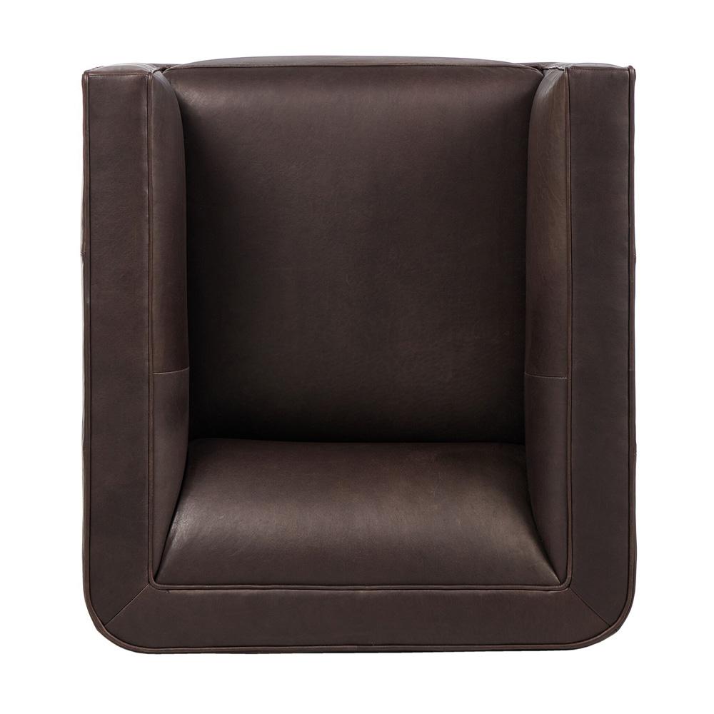 Four Hands - Centrale - Phillip Swivel Chair - Heirloom Cigar - 243626-001 veiw 5