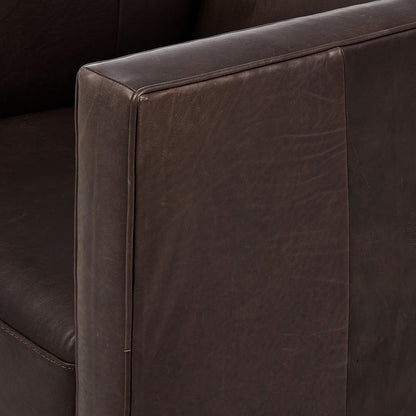 Four Hands - Centrale - Phillip Swivel Chair - Heirloom Cigar - 243626-001 veiw 8