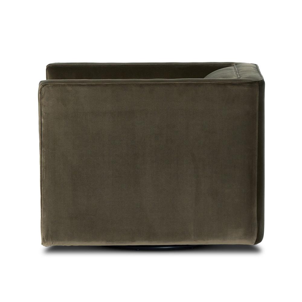 Four Hands - Centrale - Phillip Swivel Chair - Surrey Olive - 243626-003 veiw 3