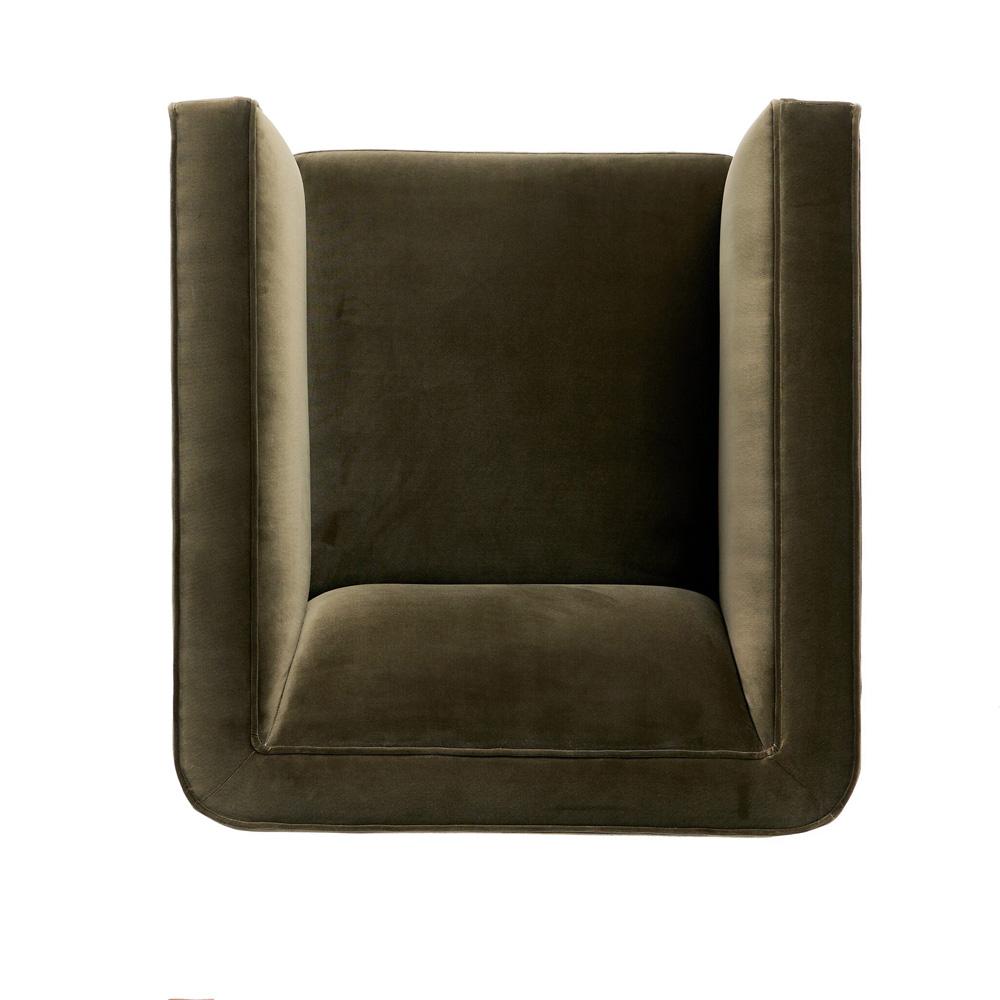 Four Hands - Centrale - Phillip Swivel Chair - Surrey Olive - 243626-003 veiw 5