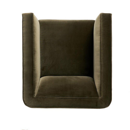 Four Hands - Centrale - Phillip Swivel Chair - Surrey Olive - 243626-003 veiw 5