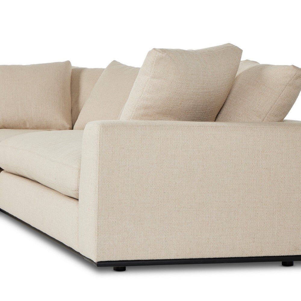 Four Hands - Centrale - Ralston 3Pc Corner Sectional - Irving Flax - 239740-001_CLOSEOUT view 4