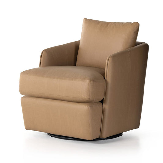 Four Hands - Centrale - Whittaker Swivel Chair - Nantucket Taupe - 224906-006_CLOSEOUT view 1