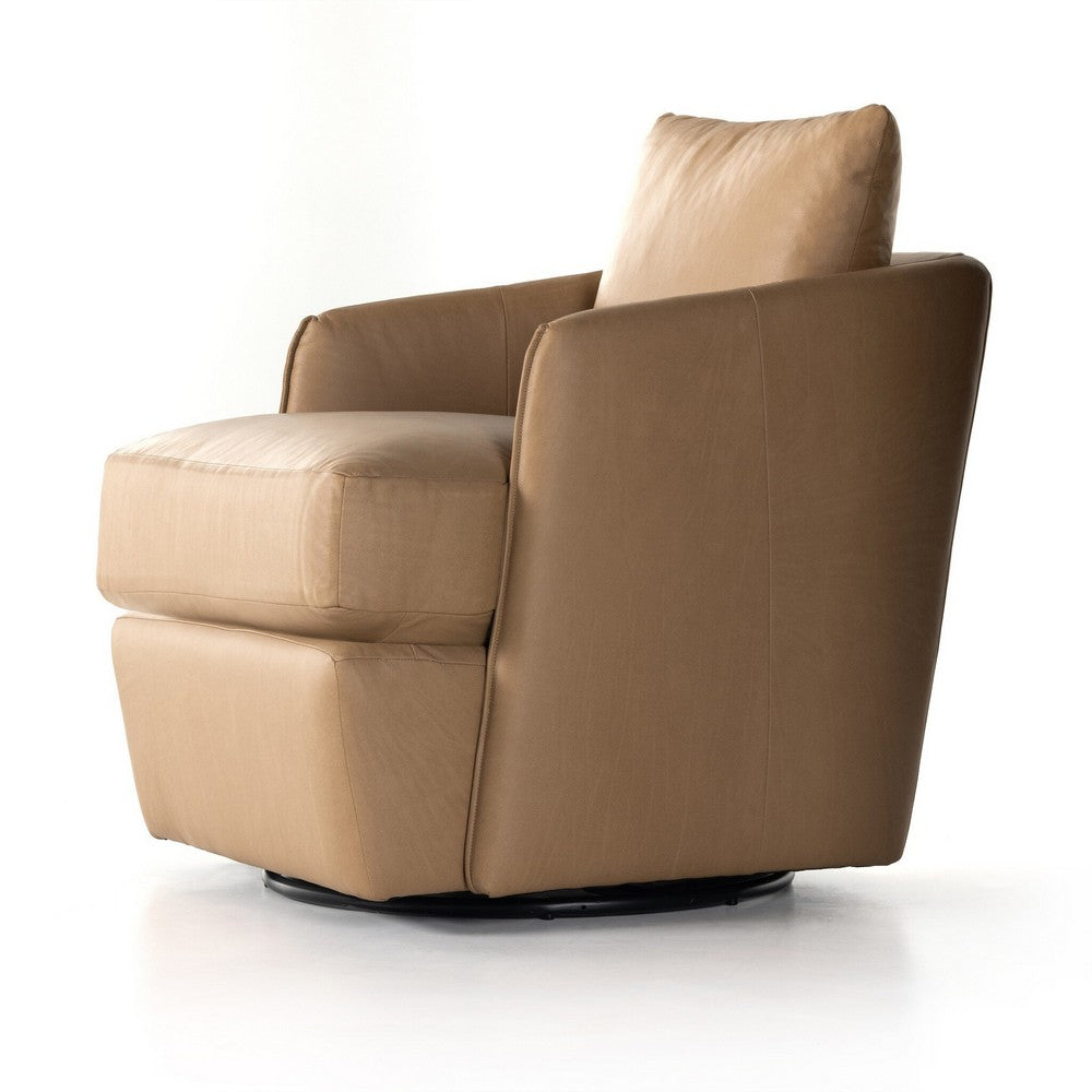 Four Hands - Centrale - Whittaker Swivel Chair - Nantucket Taupe - 224906-006_CLOSEOUT view 4