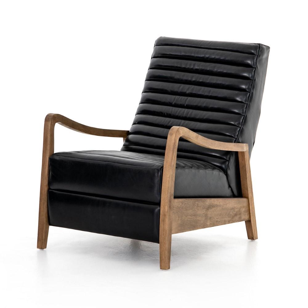 Four Hands - Chance Recliner-Dakota Black - CKEN-17371-849 veiw 1