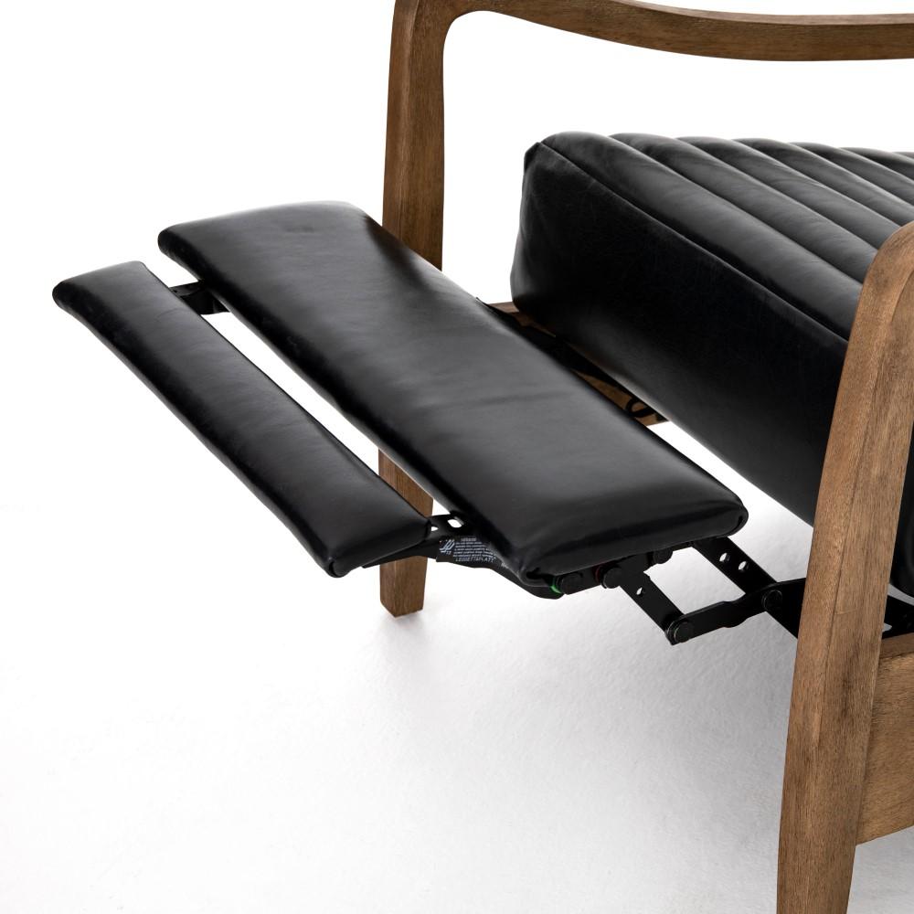 Four Hands - Chance Recliner-Dakota Black - CKEN-17371-849 veiw 3