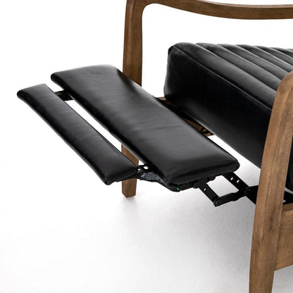 Four Hands - Chance Recliner-Dakota Black - CKEN-17371-849 veiw 3