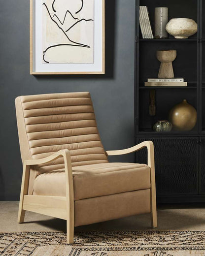 Four Hands - Chance Recliner - Palermo Nude - 106051-010 veiw 5