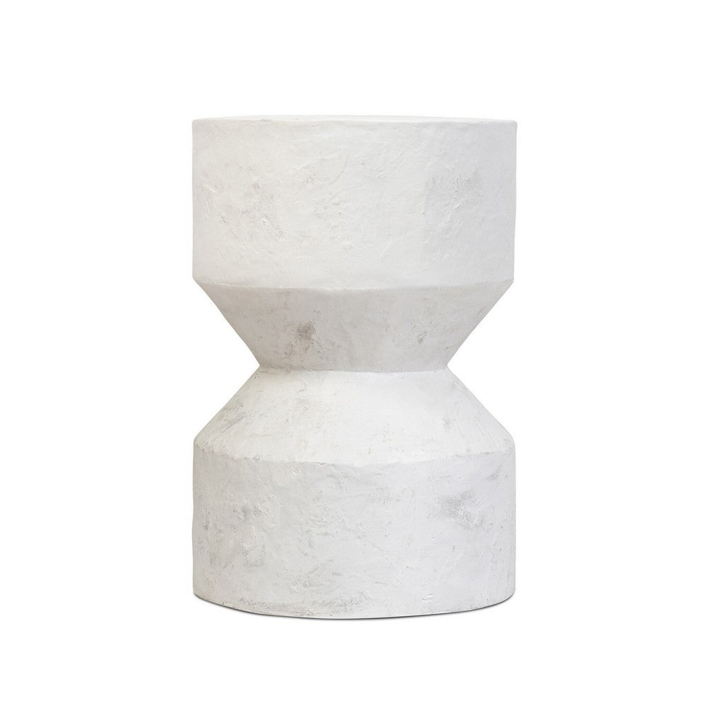 Four Hands - Chandler - Ara End Table - Textured Lunar Concrete - 240051-004_CLOSEOUT view 3