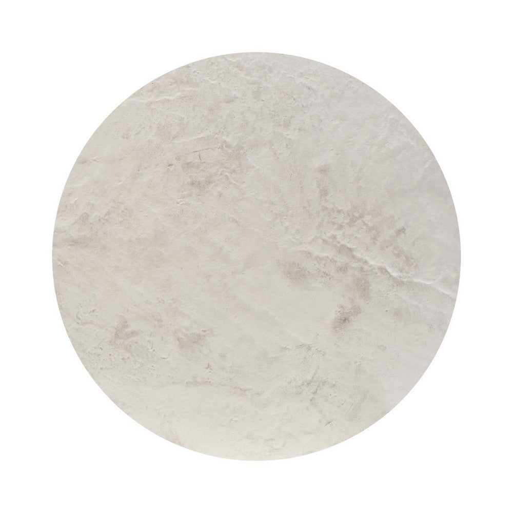 Four Hands - Chandler - Ara End Table - Textured Lunar Concrete - 240051-004_CLOSEOUT view 4