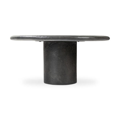 Four Hands - Chandler - Bonnie Coffee Table - Textured Black Concrete - 240086-001 veiw 3