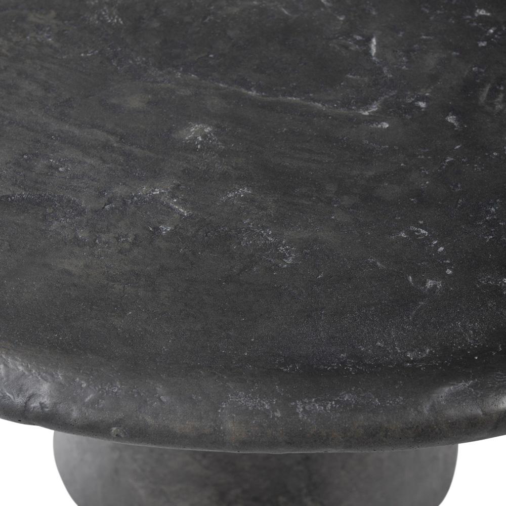Four Hands - Chandler - Bonnie Coffee Table - Textured Black Concrete - 240086-001 veiw 6