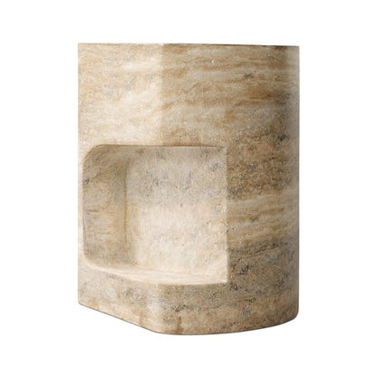 Four Hands - Chandler - Clementine End Table - Textured Sandy Grey - 240100-002 veiw 3