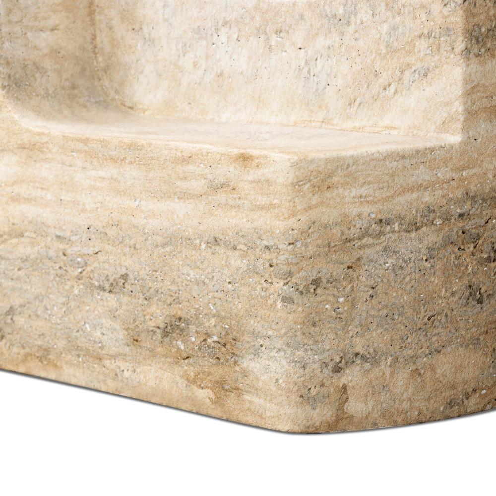 Four Hands - Chandler - Clementine End Table - Textured Sandy Grey - 240100-002 veiw 9