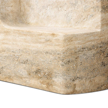 Four Hands - Chandler - Clementine End Table - Textured Sandy Grey - 240100-002 veiw 9