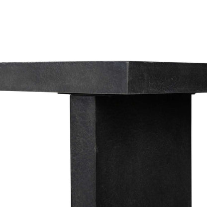 Four Hands - Chandler - Huesca Outdoor Console Table - Distressed Graphite Concrete - 241696-001 veiw 2