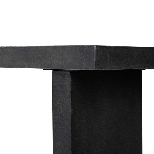 Four Hands - Chandler - Huesca Outdoor Console Table - Distressed Graphite Concrete - 241696-001 veiw 2