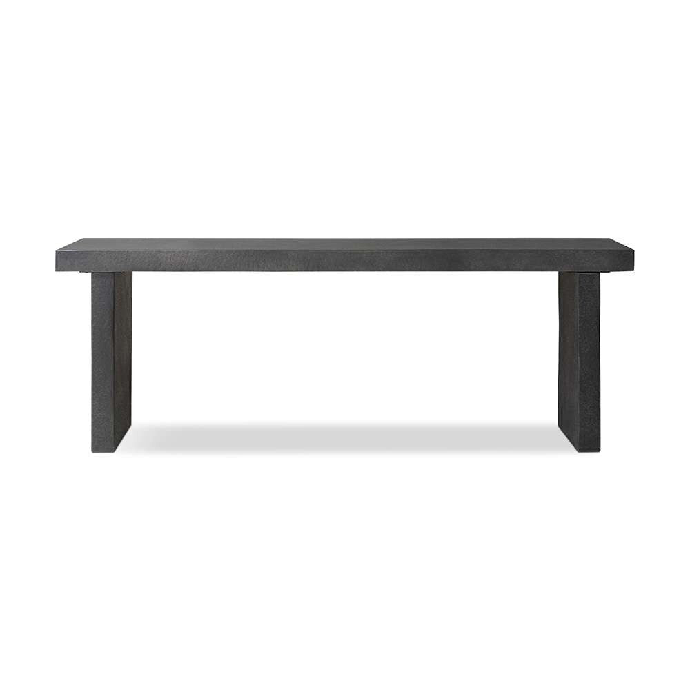 Four Hands - Chandler - Huesca Outdoor Console Table - Distressed Graphite Concrete - 241696-001 veiw 10