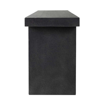 Four Hands - Chandler - Huesca Outdoor Console Table - Distressed Graphite Concrete - 241696-001 veiw 11