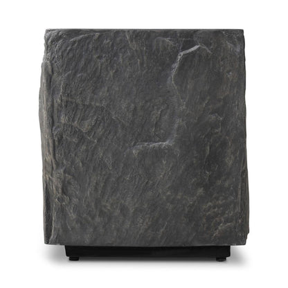 Four Hands - Chandler - Lucius End Table - Smooth Black Concrete - 240098-001 veiw 4