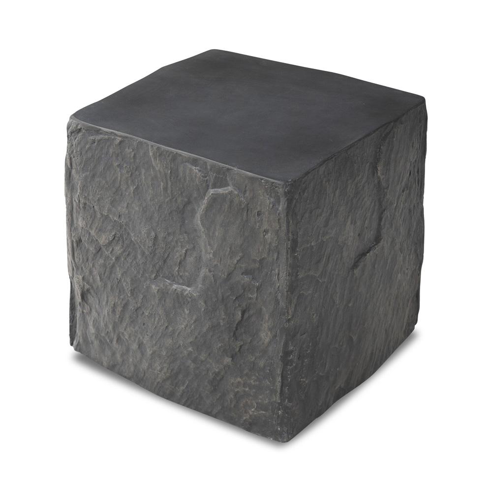 Four Hands - Chandler - Lucius End Table - Smooth Black Concrete - 240098-001 veiw 5