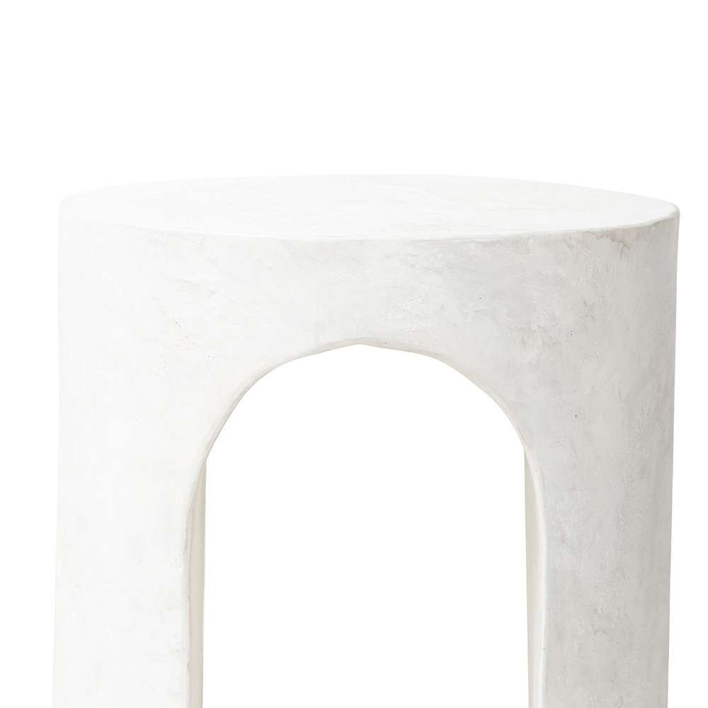 Four Hands - Chandler - Samson End Table - Textured Lunar Concrete - 240102-001 veiw 2
