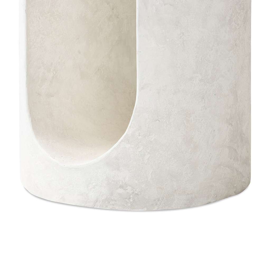 Four Hands - Chandler - Samson End Table - Textured Lunar Concrete - 240102-001 veiw 4