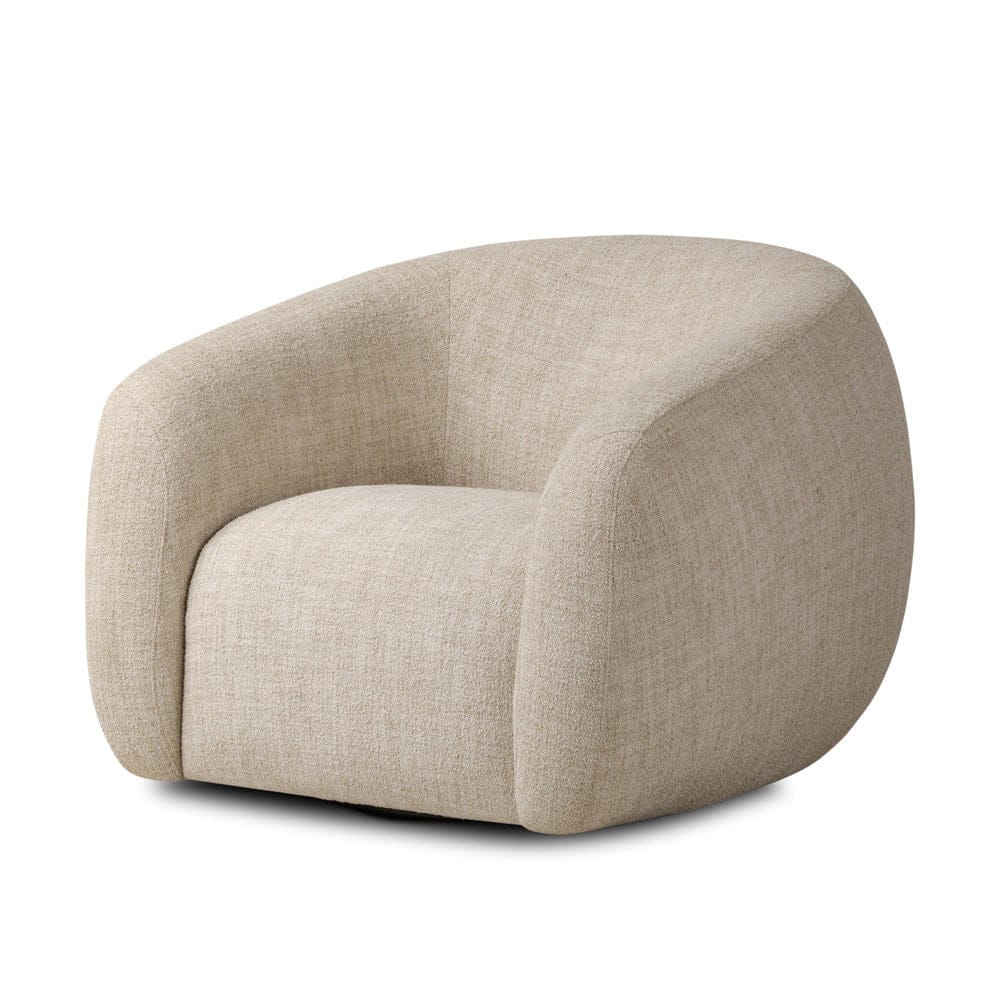 Four Hands - Channing Swivel Chair - Yuma Cream - 242210-001 view 2