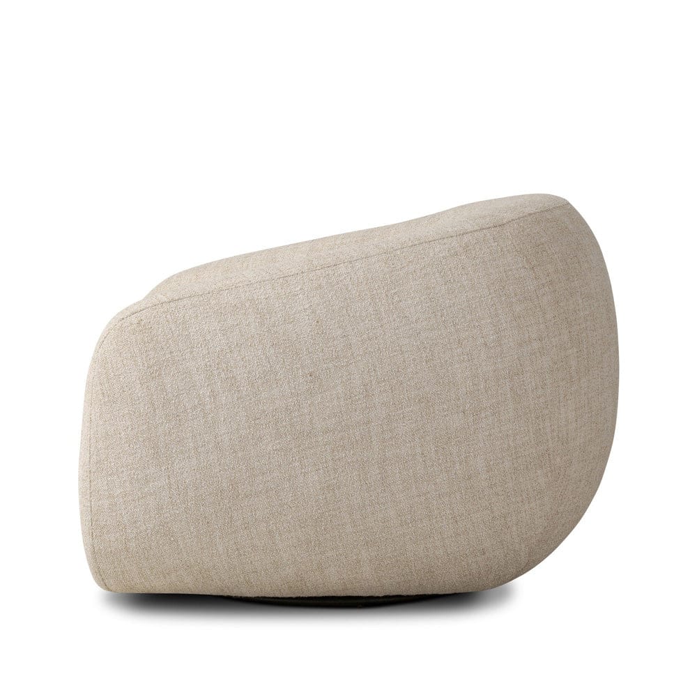 Four Hands - Channing Swivel Chair - Yuma Cream - 242210-001 view 3