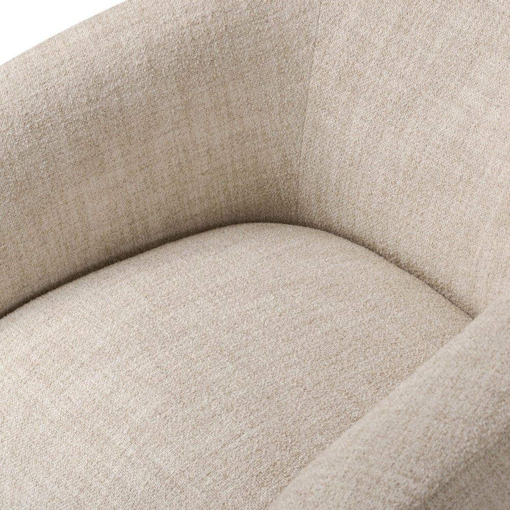 Four Hands - Channing Swivel Chair - Yuma Cream - 242210-001 view 6