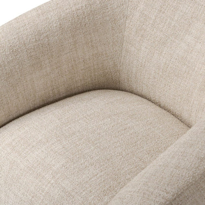Four Hands - Channing Swivel Chair - Yuma Cream - 242210-001 view 6